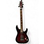 Used Schecter Guitar Research OMEN ELITE 6 RED BURST Solid Body Electric Guitar thumbnail