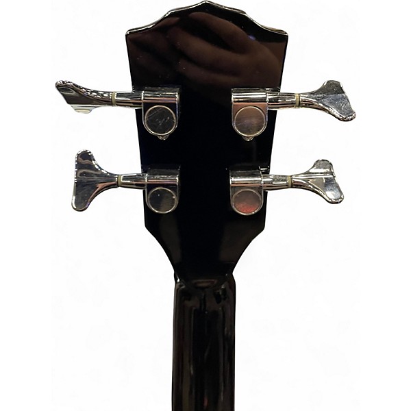 Used Fender CB-60SCE Black Acoustic Bass Guitar