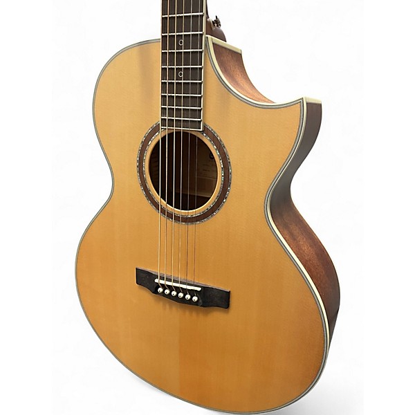 Used Cort NDX BARITONE NS Natural Acoustic Electric Guitar