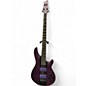 Used Schecter Guitar Research C4 DIAMOND SERIES Trans Purple Electric Bass Guitar thumbnail