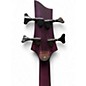 Used Schecter Guitar Research C4 DIAMOND SERIES Trans Purple Electric Bass Guitar