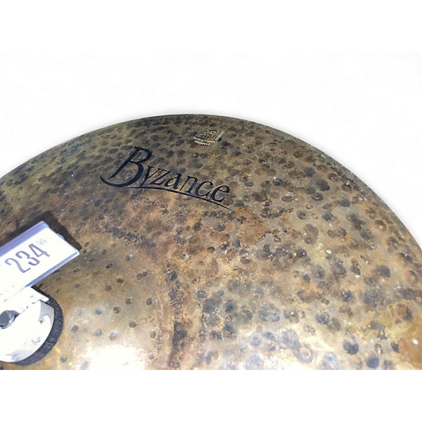 Used MEINL 18in Byzance Dark Crash Cymbal
