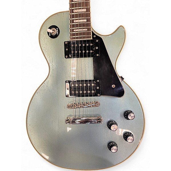 Used Epiphone Les Paul Custom Pro Blue Solid Body Electric Guitar