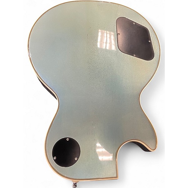 Used Epiphone Les Paul Custom Pro Blue Solid Body Electric Guitar