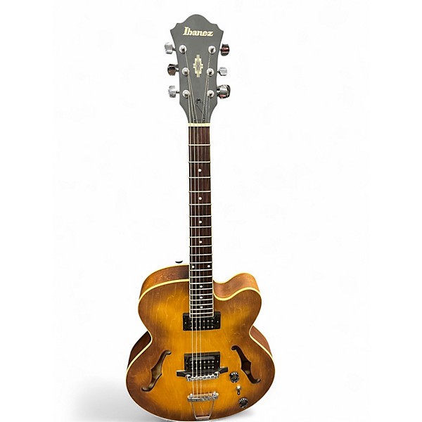 Used Ibanez AF55T NATURAL Hollow Body Electric Guitar