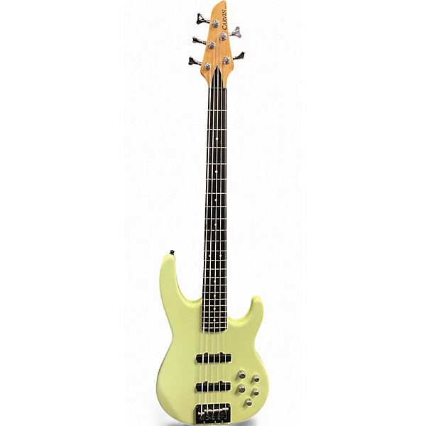 Used Carvin LB-75 Green Electric Bass Guitar