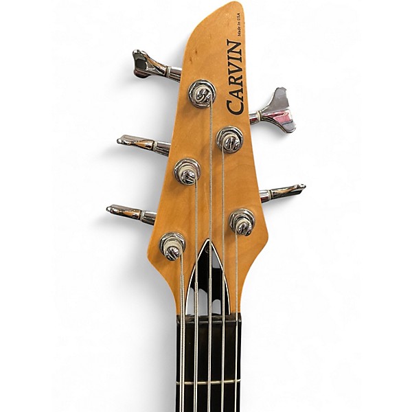 Used Carvin LB-75 Green Electric Bass Guitar