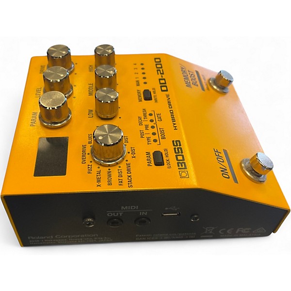 Used BOSS DD200 Digital Delay Effect Pedal