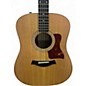 Used Taylor 210E Natural Acoustic Electric Guitar thumbnail