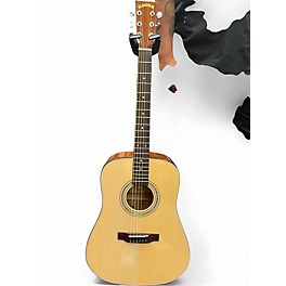 Used Zager ZAD-20E/N Natural Acoustic Guitar