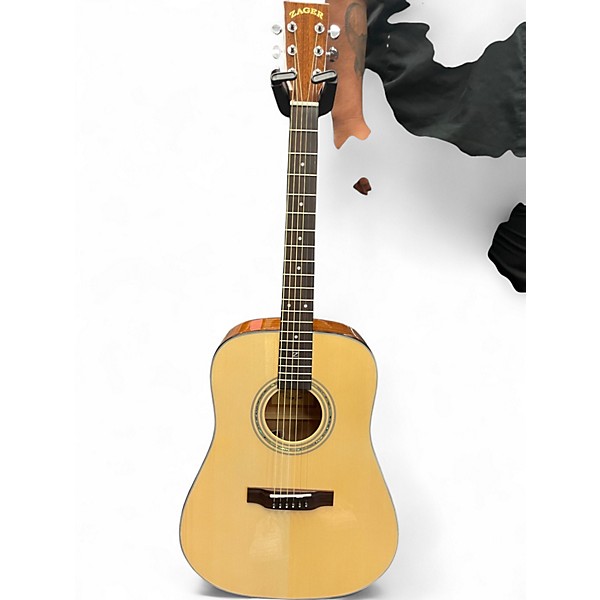 Used Zager ZAD-20E/N Natural Acoustic Guitar