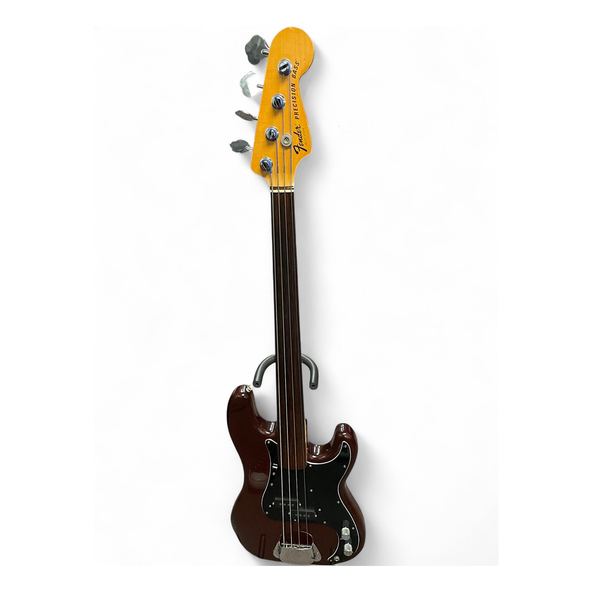 ベース Fender USA Precision Bass 1977 Vintage 1977 Fender Precision Bass Walnut Electric Bass Guitar
