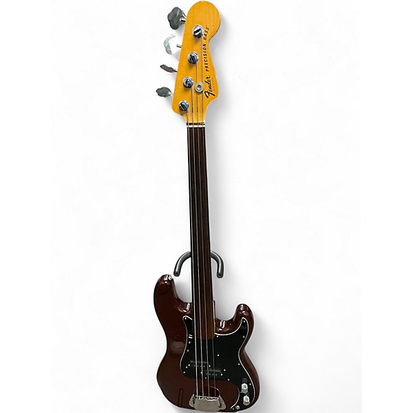 Vintage 1977 Fender Precision Bass Walnut Electric Bass Guitar