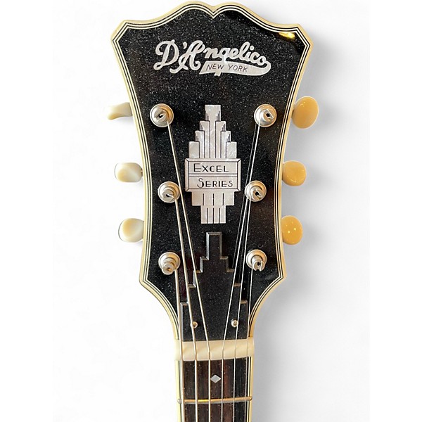 Used D'Angelico Excel DC mini Lavender Hollow Body Electric Guitar