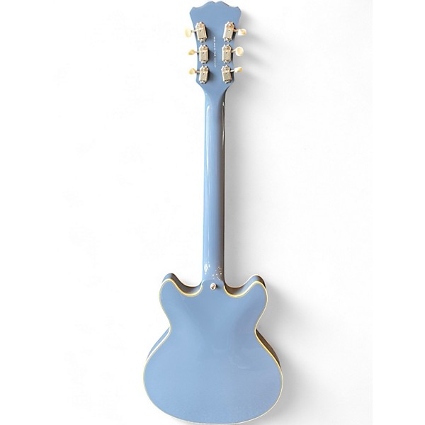 Used D'Angelico Excel DC mini Lavender Hollow Body Electric Guitar