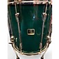 Used Yamaha 5 Piece Stage Custom Emerald Green Drum Kit