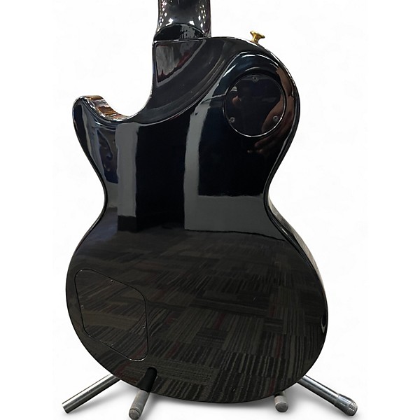 Used 2025 Gibson Les Paul Supreme TRANSPARENT EBONY BLACK Solid Body Electric Guitar