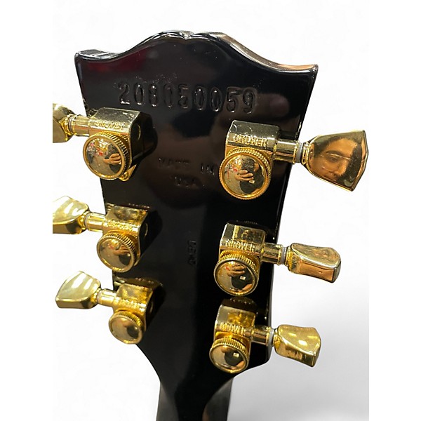 Used 2025 Gibson Les Paul Supreme TRANSPARENT EBONY BLACK Solid Body Electric Guitar