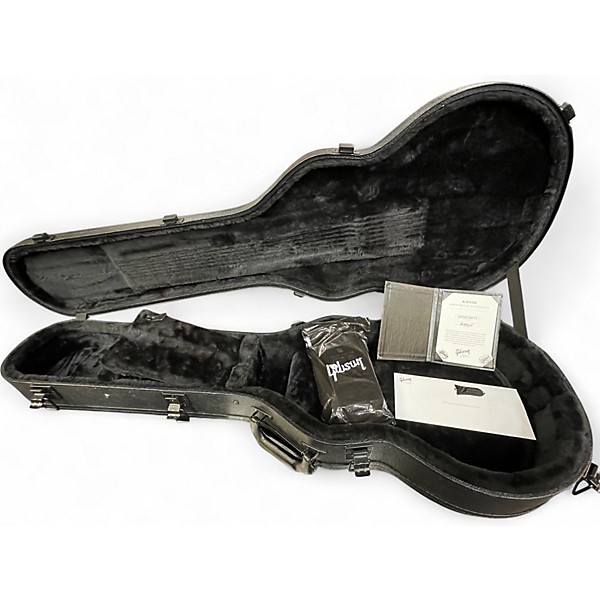 Used 2025 Gibson Les Paul Supreme TRANSPARENT EBONY BLACK Solid Body Electric Guitar