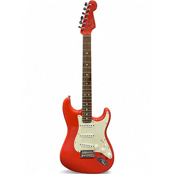 Used 2009 Fender American Standard Special Edition Stratocaster Fiesta Red Solid Body Electric Guitar