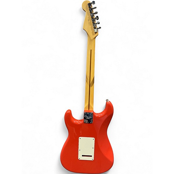 Used 2009 Fender American Standard Special Edition Stratocaster Fiesta Red Solid Body Electric Guitar