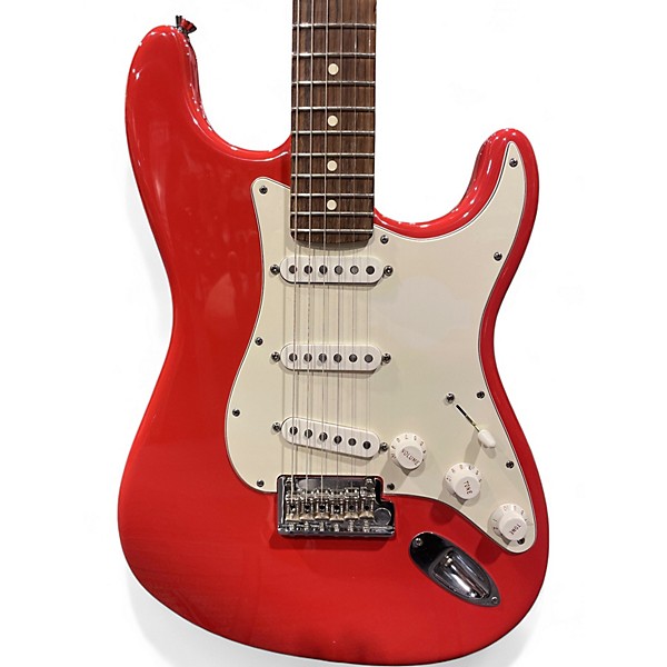 Used 2009 Fender American Standard Special Edition Stratocaster Fiesta Red Solid Body Electric Guitar
