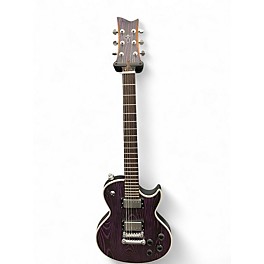 Used Harley Benton Agufish Custom Signature PB LTD Purple Solid Body Electric Guitar