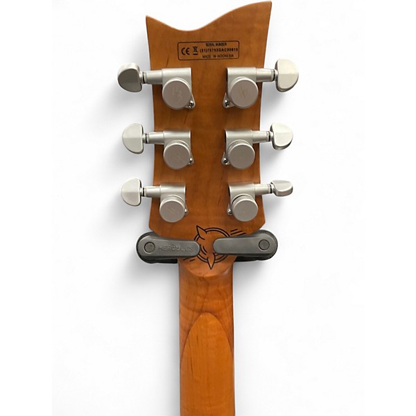 Used Harley Benton Agufish Custom Signature PB LTD Purple Solid Body Electric Guitar