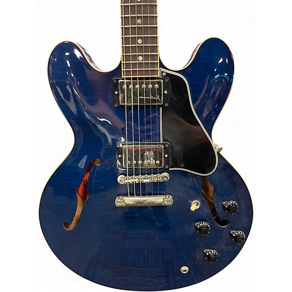 Used Gibson ES335 Deep Ocean Burst Hollow Body Electric Guitar