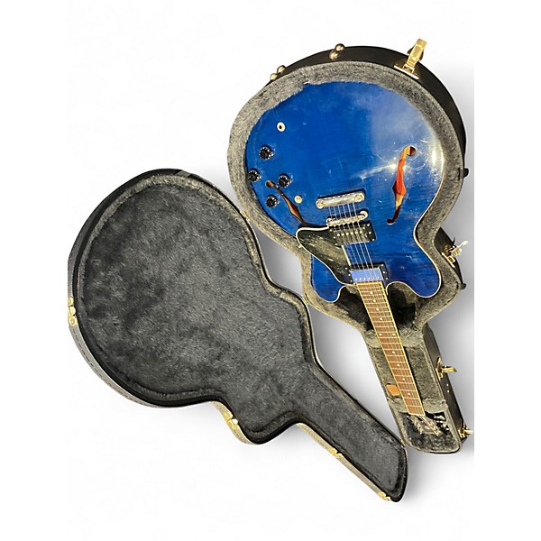 Used Gibson ES335 Deep Ocean Burst Hollow Body Electric Guitar