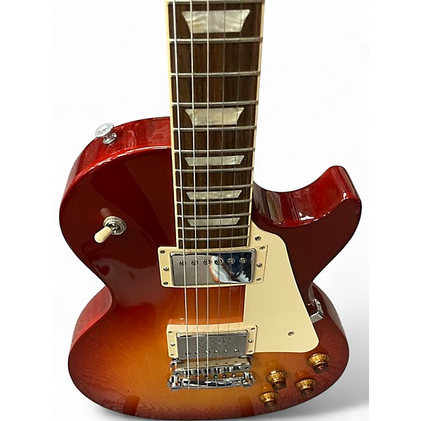 Used 2024 Gibson Les Paul Studio Cherry Sunburst Solid Body Electric Guitar