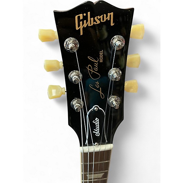 Used 2024 Gibson Les Paul Studio Cherry Sunburst Solid Body Electric Guitar