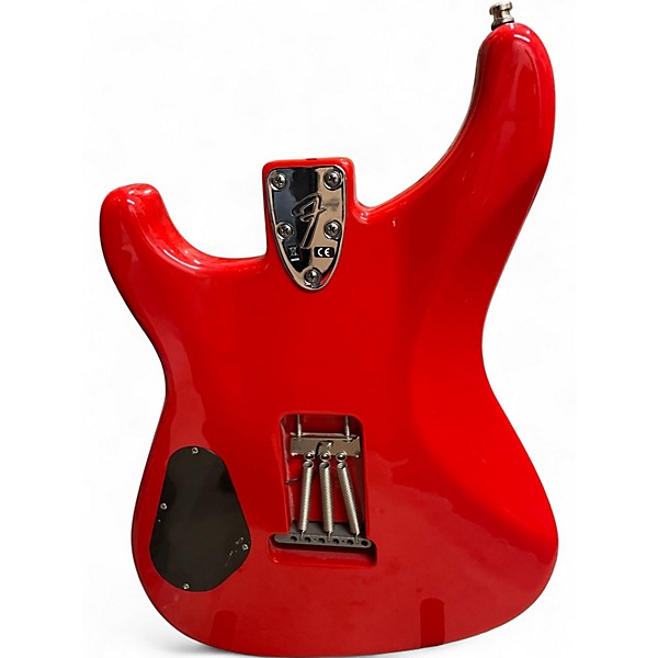 Used Fender Sergio Vallin Hot Rod Red Solid Body Electric Guitar