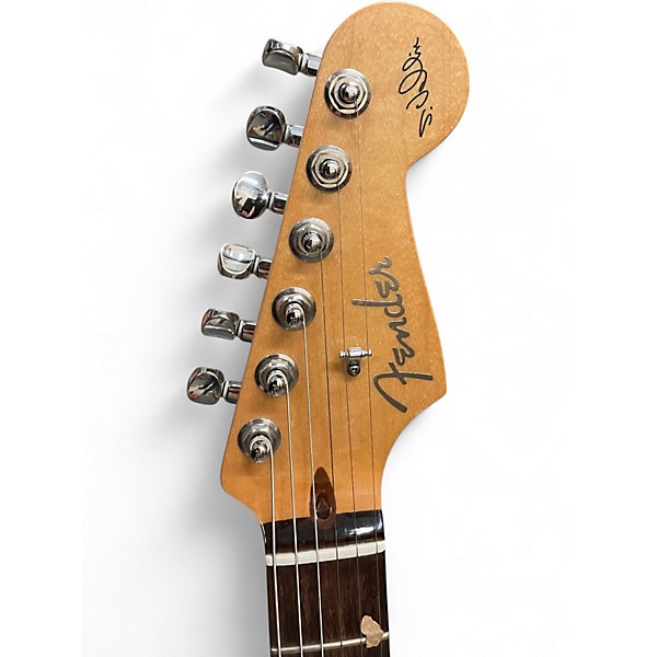 Used Fender Sergio Vallin Hot Rod Red Solid Body Electric Guitar