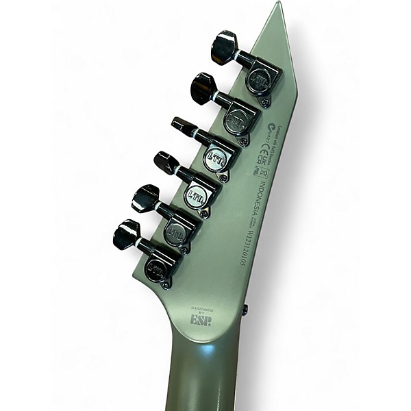 Used ESP ltd arrow 200 Green Satin Solid Body Electric Guitar