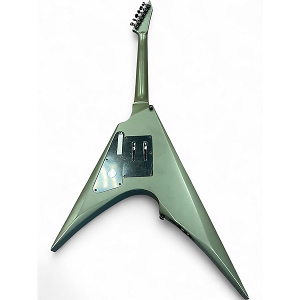 Used ESP ltd arrow 200 Green Satin Solid Body Electric Guitar