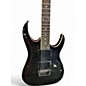 Used Ibanez RGA42FM TRANS BLACK BURST Solid Body Electric Guitar