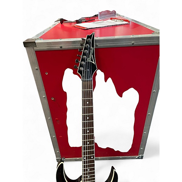 Used Ibanez RGA42FM TRANS BLACK BURST Solid Body Electric Guitar