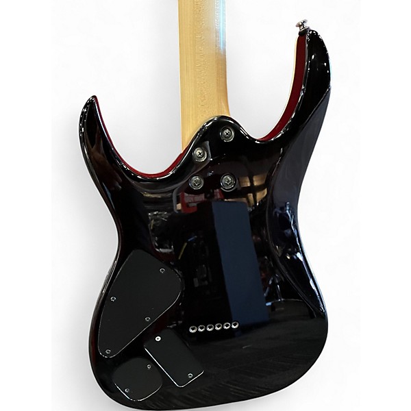 Used Ibanez RGA42FM TRANS BLACK BURST Solid Body Electric Guitar