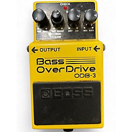 Used BOSS ODB3 Bass Overdrive Bass Effect Pedal