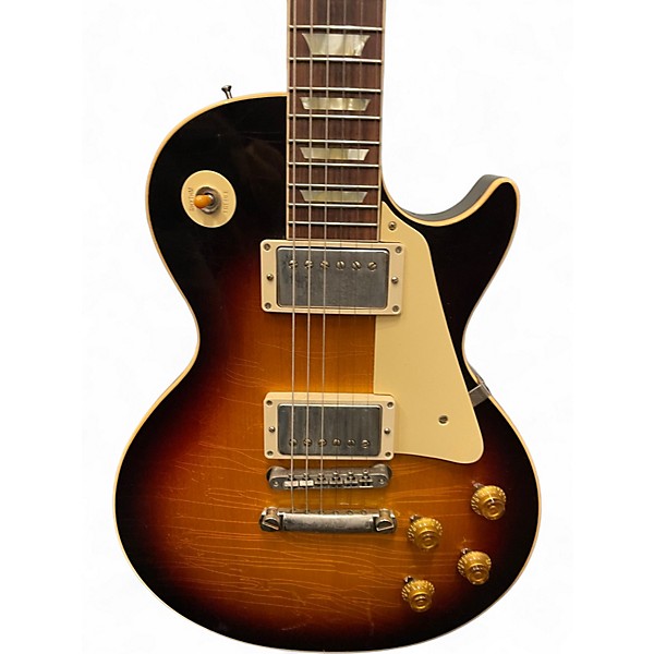 Used Gibson 1958 Reissue Murphy Aged Les Paul Bourbonburst Solid Body Electric Guitar
