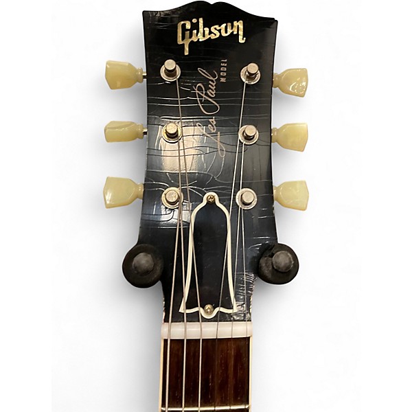 Used Gibson 1958 Reissue Murphy Aged Les Paul Bourbonburst Solid Body Electric Guitar