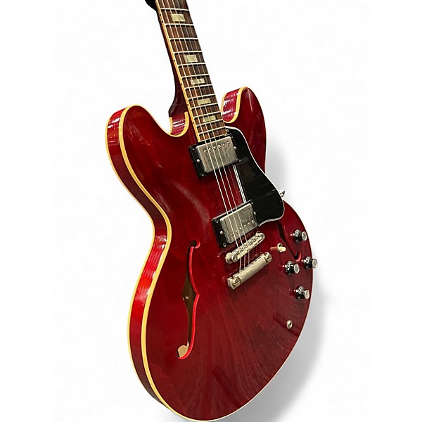 Used 2021 Gibson ES335 MURPHY LAB Cherry Hollow Body Electric Guitar