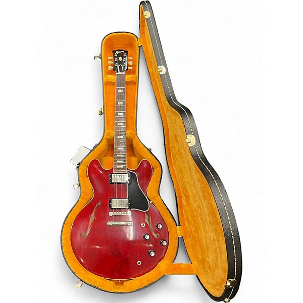 Used 2021 Gibson ES335 MURPHY LAB Cherry Hollow Body Electric Guitar