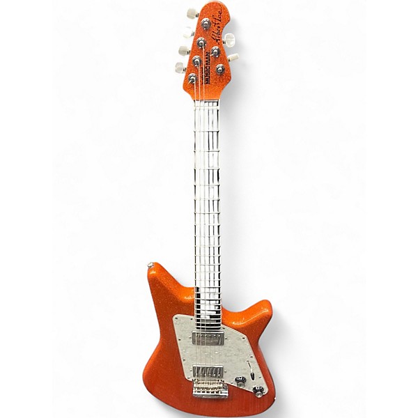 Used Ernie Ball Music Man Albert Lee Signature Tremolo ORANGE CRUSH Solid Body Electric Guitar