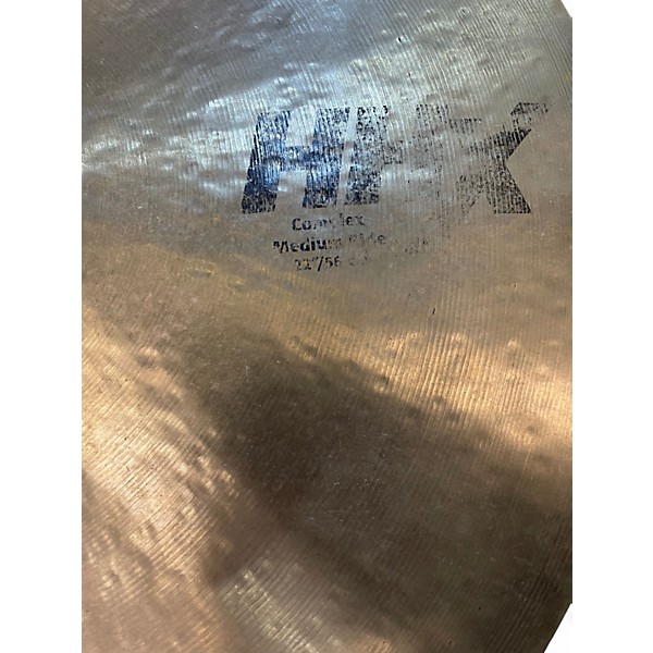 Used SABIAN 22in HHX Complex Ride Cymbal