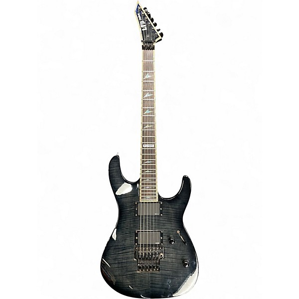 Used ESP m-1000 charcoal brushed Solid Body Electric Guitar