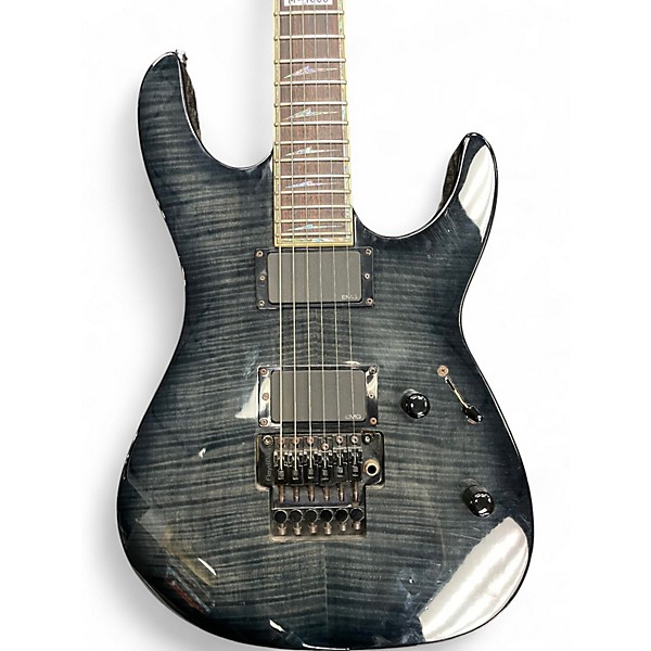 Used ESP m-1000 charcoal brushed Solid Body Electric Guitar