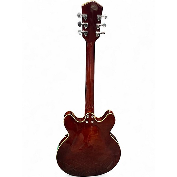 Used Eastwood airline h78 2 Tone Sunburst Hollow Body Electric Guitar