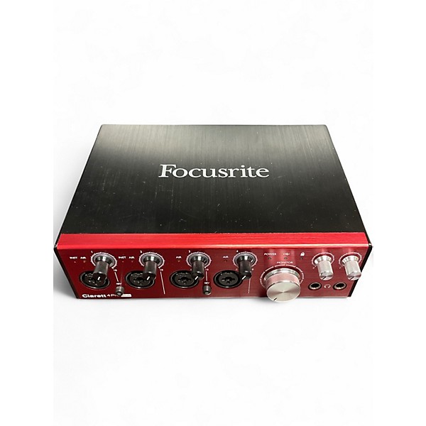 Used Focusrite Clarett 4Pre Audio Interface